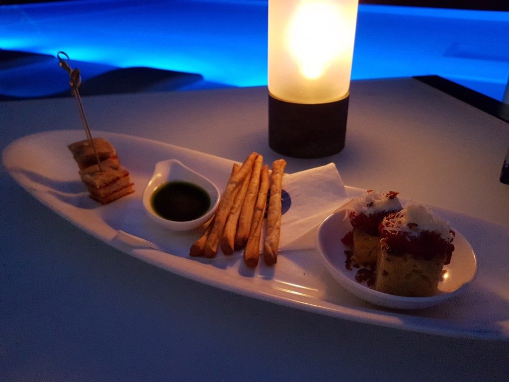Complimentary bread platter